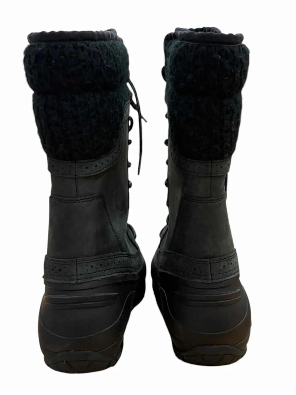 The North Face Shellista II Mid Black Winter Snow Boots Size 7.5